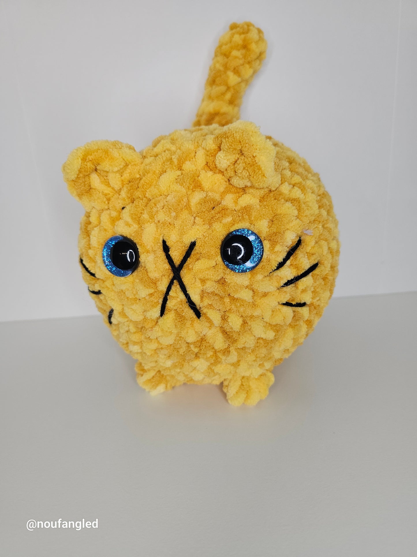 Amigurumi - Cat Loaf Cat Yellow