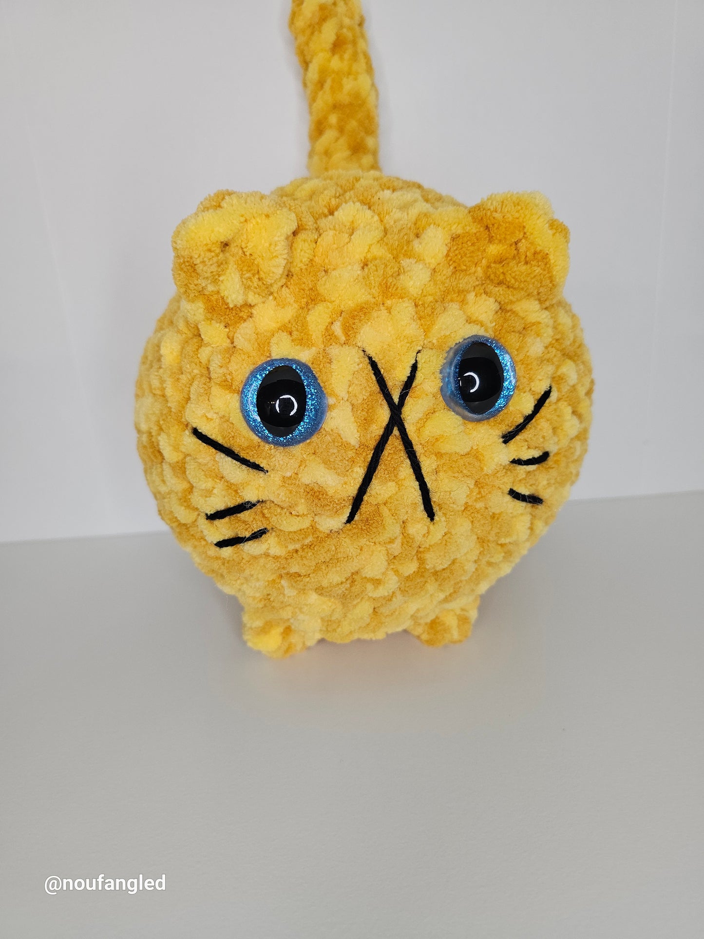 Amigurumi - Cat Loaf Cat Yellow